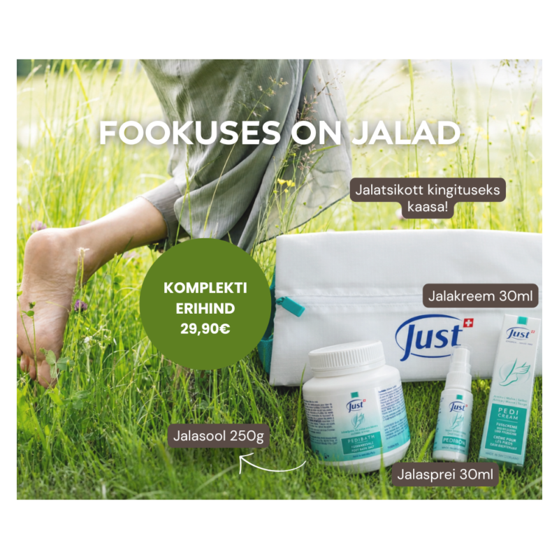 Jalahoolduse komplekt